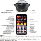 Galaxy Ocean Light Projector – Starry Sky & Underwater Night Lamp for Relaxation, Sleep & Ambience