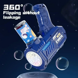 48-Hole Rocket Bubble Gun – Giant Streams of Bubbles & Nonstop Fun!