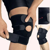 Black Knee Support Brace – Compression Sleeve for Pain Relief, Joint Stability & Workout Support