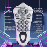 كلب روبوت ذكي - حيوان أليف تفاعلي مع جهاز تحكم عن بُعد للأطفال ومحبي المرح
