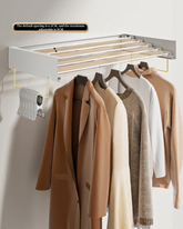 Indoor Folding Clothes Hanger – Space-Saving Drying & Storage Rack
