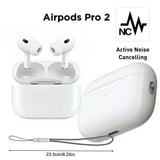 سماعات Airpods PRO (الجيل الثاني) اللاسلكية بتقنية إلغاء الضوضاء النشطة وبلوتوث 5.0