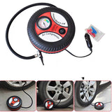 Portable Air Compressor Pump – Mini Tire Inflator with Digital Pressure Gauge & LED Light