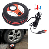 Portable Air Compressor Pump – Mini Tire Inflator with Digital Pressure Gauge & LED Light
