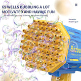 Rechargeable Automatic Bubble Gun