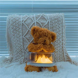 إضاءة جبلية إبداعية ليلية