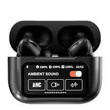 سماعات Apple Airpods A9 Pro الجديدة بتقنية إلغاء الضوضاء ANC/ENC، مع خاصية التحكم باللمس، لاسلكية
