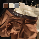 Men's Luxury Glossy High Stretch Boxer Briefs 3-Pack Set