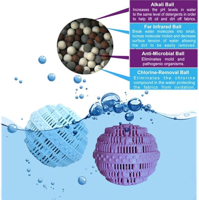 Reusable Laundry Ball – Clothes Cleaning & Anti-Tangle Solution