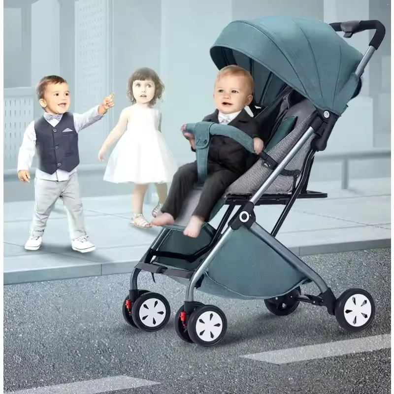 Compact Baby Stroller – Foldable, Lightweight & Travel-Ready