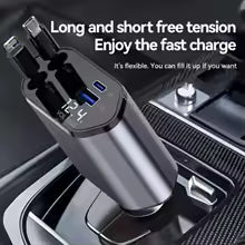 4 in 1 Retractable Charger