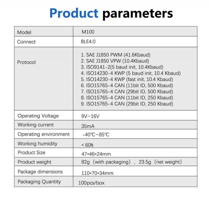 Maxscan Car Obd2 Scanner Bluetooth Car Diagnostic Tool
