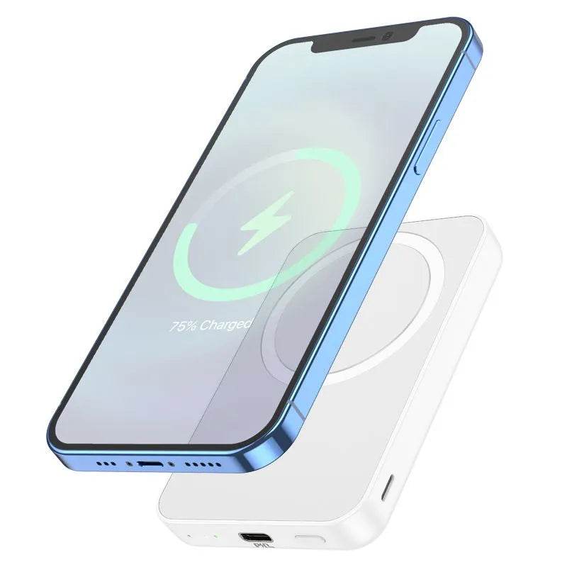 بنك الطاقة اللاسلكي المغناطيسي Magsafe يدعم iPhone و Android