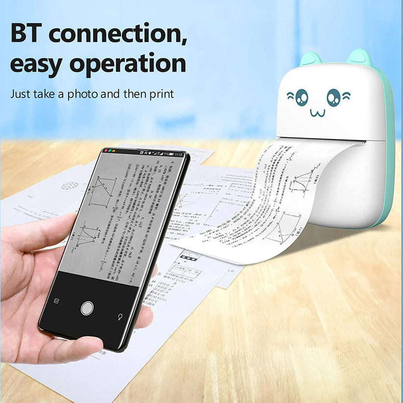 🖨️ Portable Mini Pocket Printer