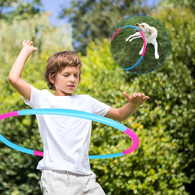 Kids' Detachable Splicing Hula Hoop – Adjustable Fun & Fitness Toy