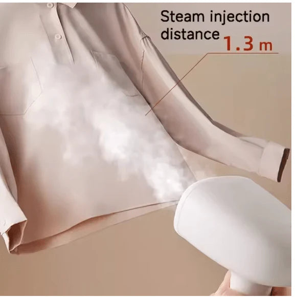 Handheld Garment Steamer – Fast, Portable & Fabric-Safe Wrinkle Remover